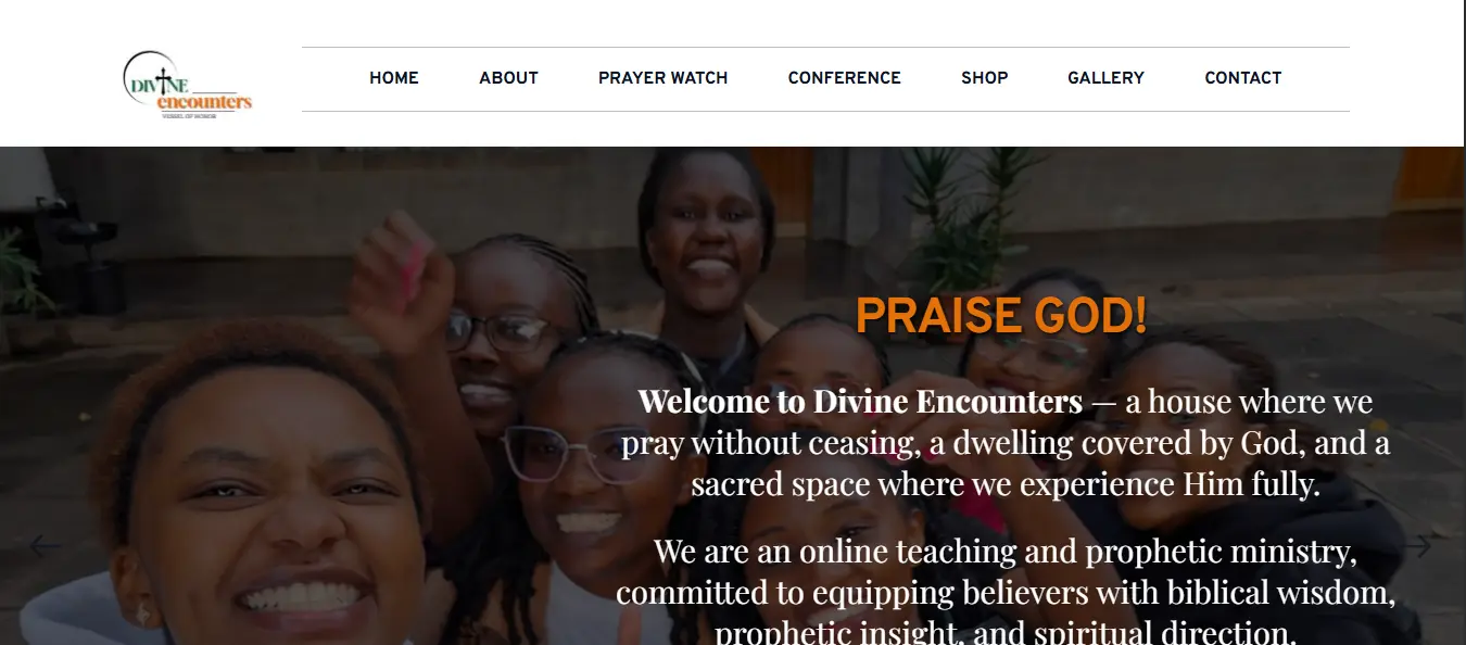 Divine Encounters Website