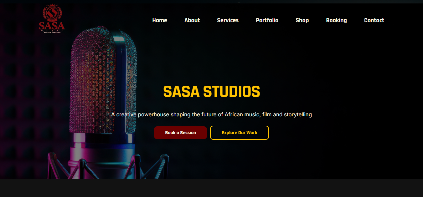 SasaStudio Website