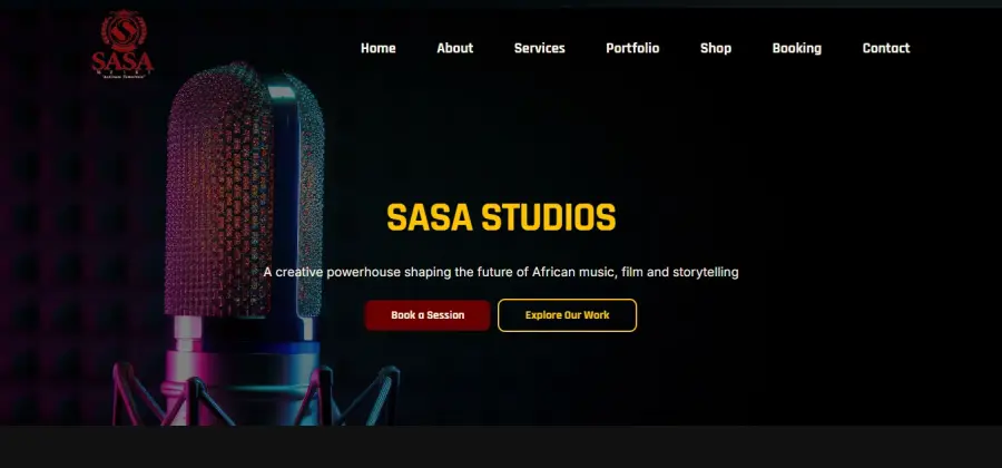 SasaStudio website